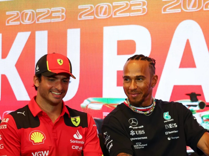 F1 analysis: Carlos Sainz vs Lewis Hamilton over the past five Grand&nbsp;Prix
