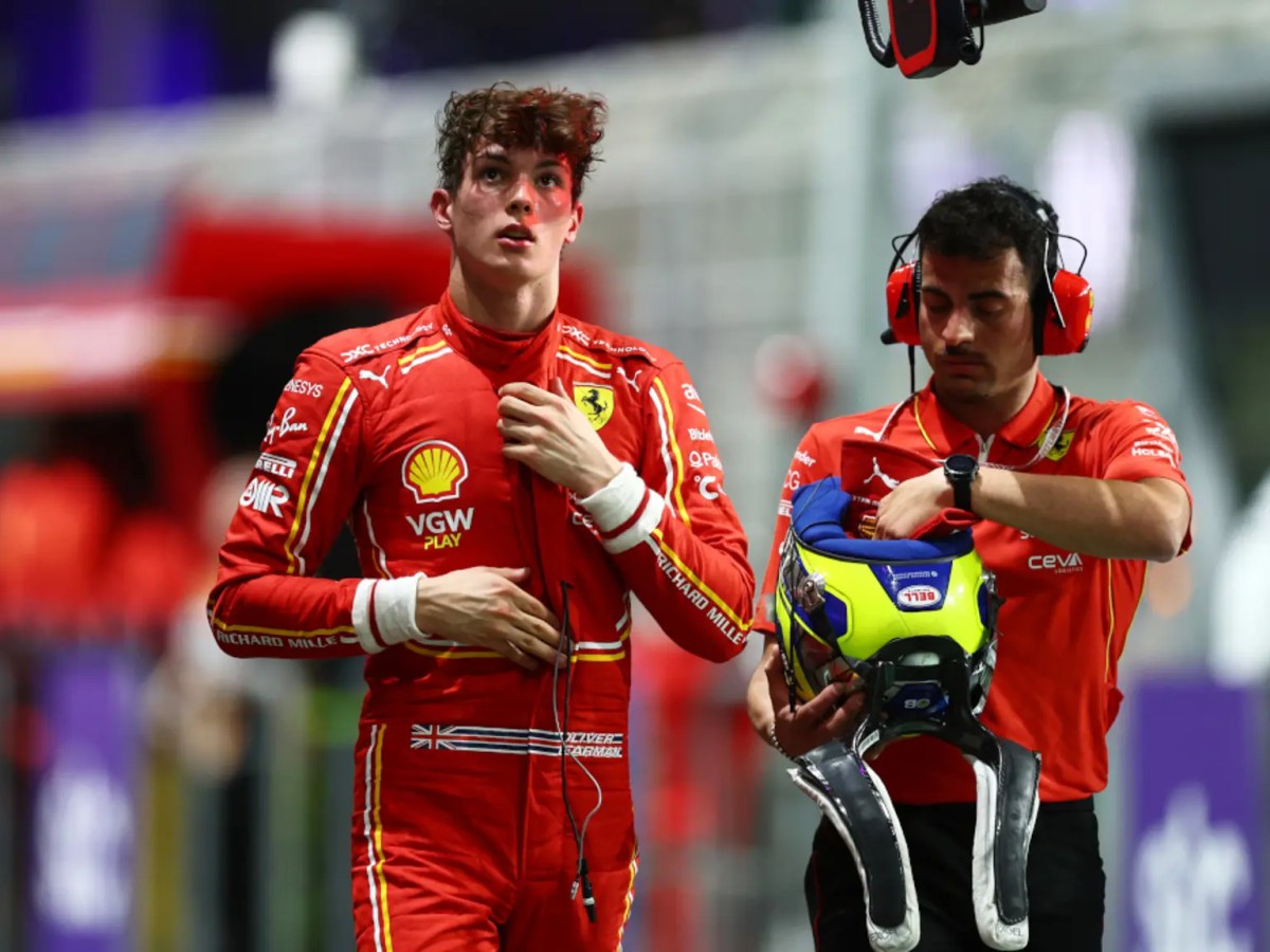Nine things you need to know about…Ferrari driver Oliver&nbsp;Bearman